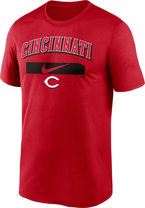 Nike Men's Cincinnati Reds Red Practice Cotton T-Shirt