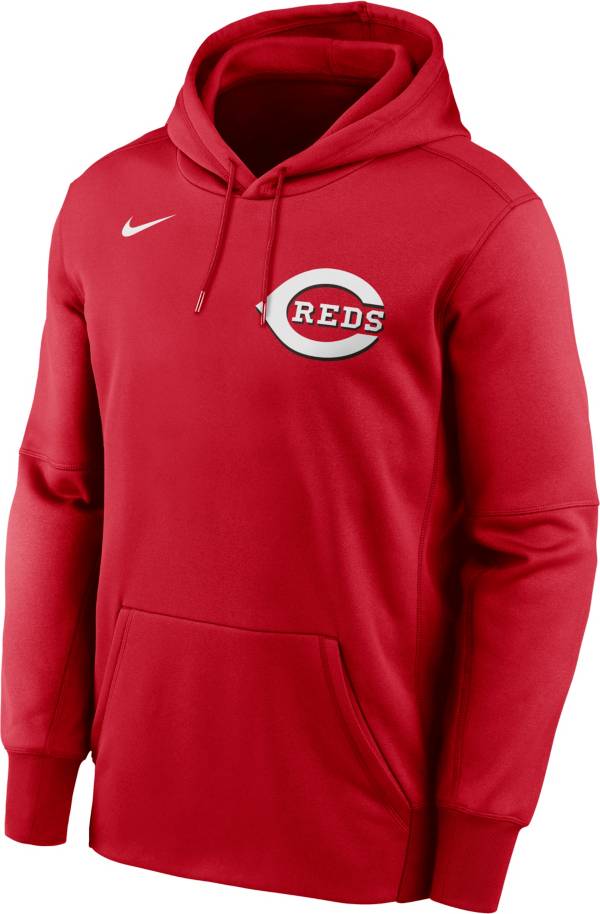 Nike Men's Cincinnati Reds Red Therma-FIT Hoodie