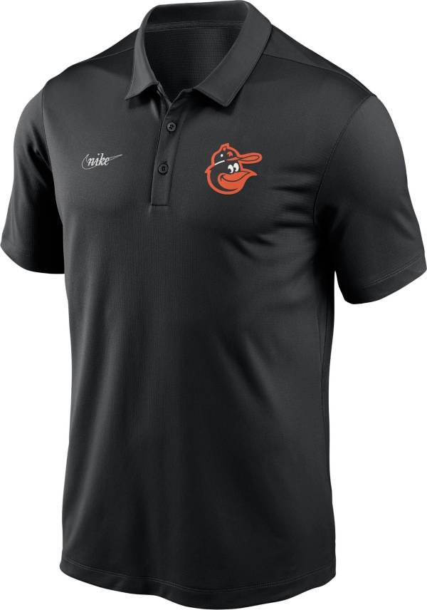 Nike Men's Baltimore Orioles Black Rewind Polo
