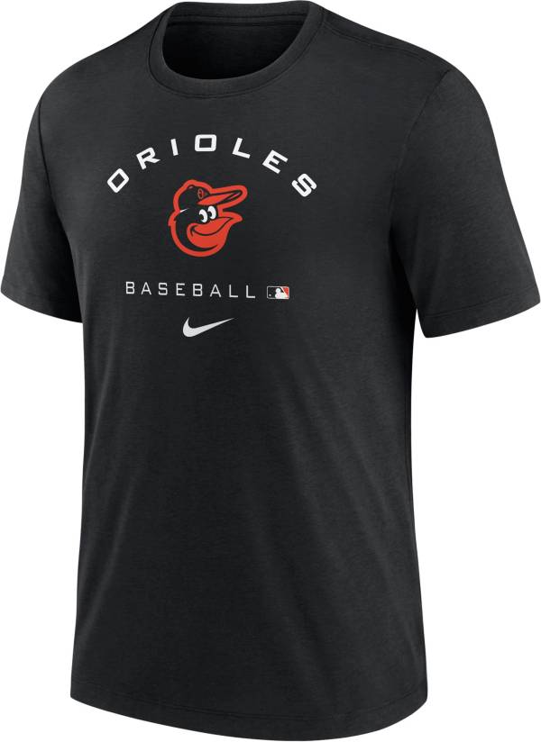 Nike Men's Baltimore Orioles Black Early Work T-Shirt