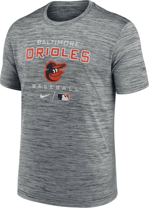 Nike Men's Baltimore Orioles Gray Legend Velocity T-Shirt