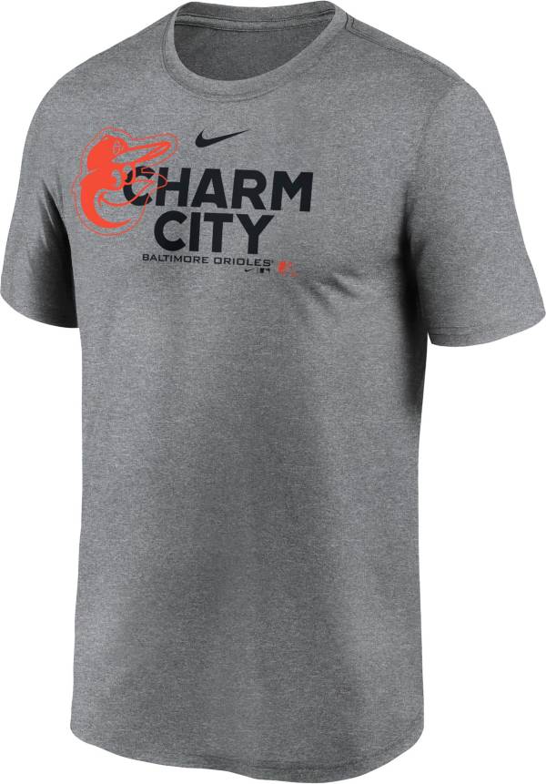 Nike Men's Baltimore Orioles Gray Legend T-Shirt