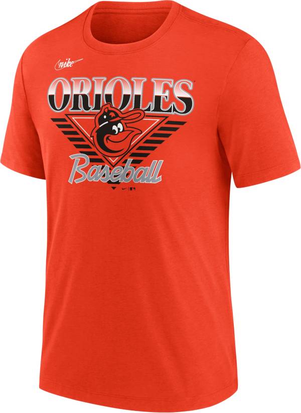 Nike Men's Baltimore Orioles Orange Cooperstown Rewind T-Shirt