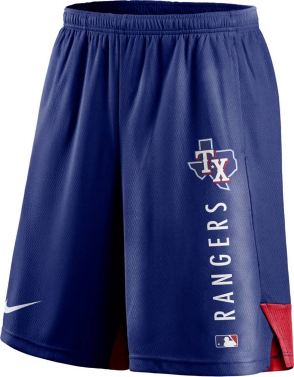 Nike Men's Texas Rangers Royal Authentic Collection Training Short