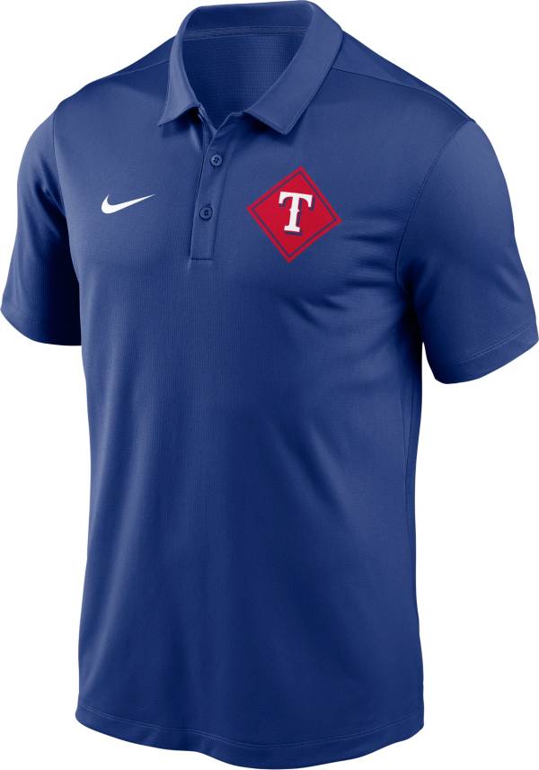 Nike Men's Texas Rangers Blue Franchise Polo