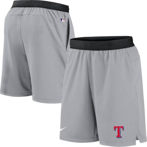 Nike Men's Texas Rangers Gray Flex Vent Shorts