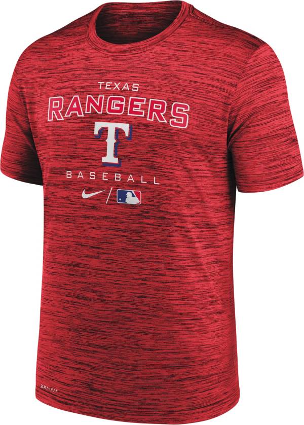 Nike Men's Texas Rangers Red Legend Velocity T-Shirt product image
