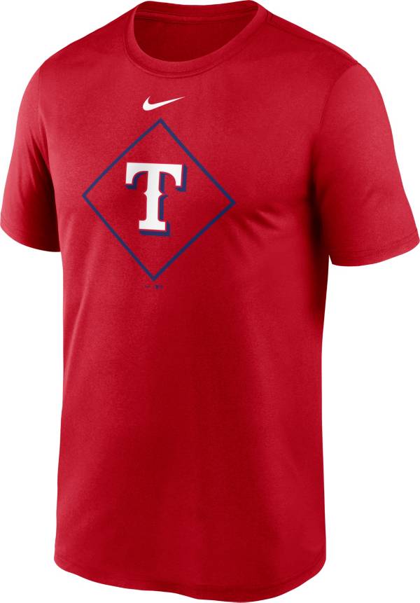 Nike Men's Texas Rangers Red Legend Icon T-Shirt