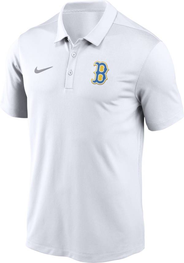 Nike Men's Boston Red Sox White 2021 City Connect Franchise Polo