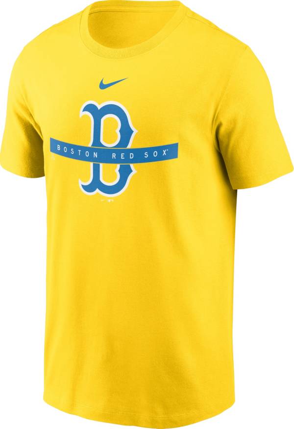 Nike Men's Boston Red Sox Gold 2021 City Connect Graphic T-Shirt