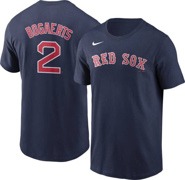 Nike Men's Boston Red Sox Xander Bogaerts #2 Navy T-Shirt product image