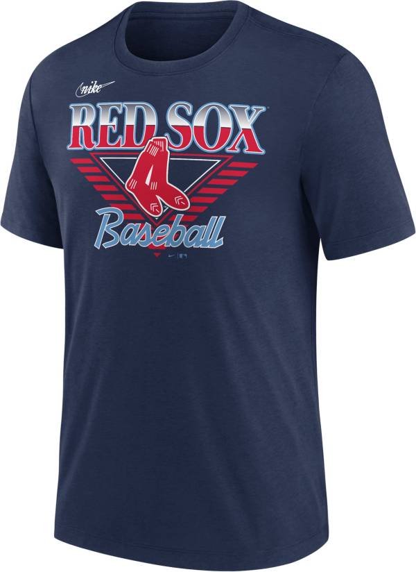 Nike Men's Boston Red Sox Navy Cooperstown Rewind T-Shirt