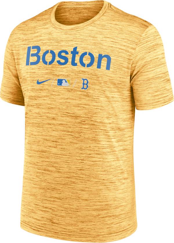 Nike Men's Boston Red Sox 2022 City Connect Velocity Practice T-Shirt