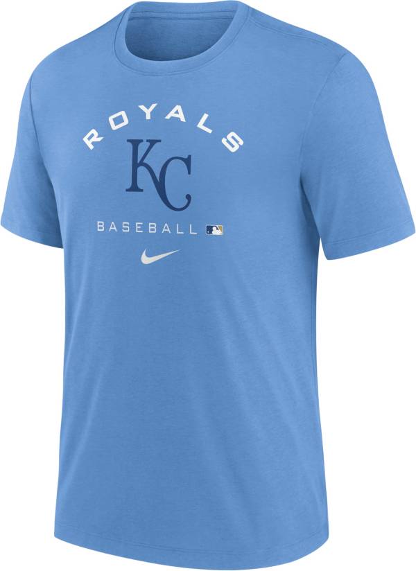 Nike Men's Kansas City Royals Blue Early Work T-Shirt