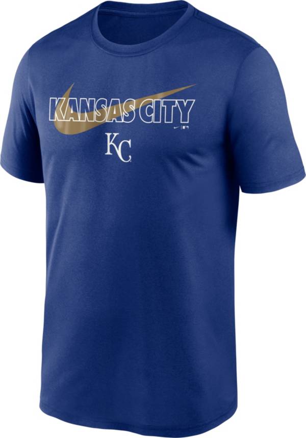 Nike Men's Kansas City Royals Blue Swoosh Legend T-Shirt