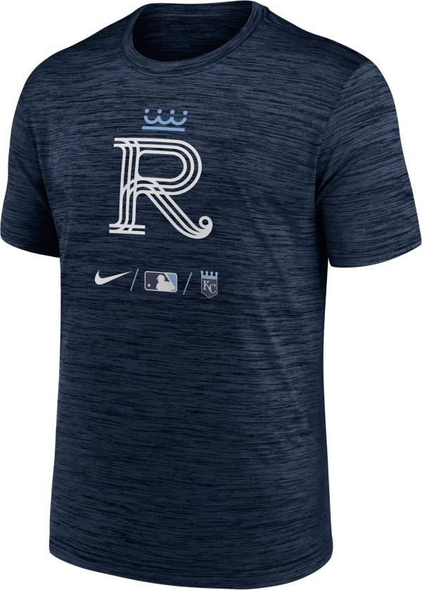 Nike Men's Kansas City Royals 2022 City Connect Velocity Practice T-Shirt
