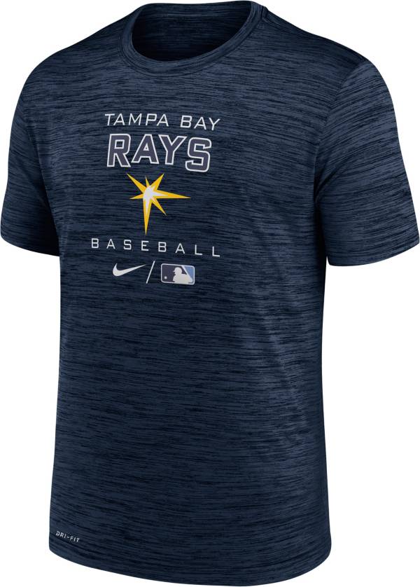 Nike Men's Tampa Bay Rays Navy Legend Velocity T-Shirt