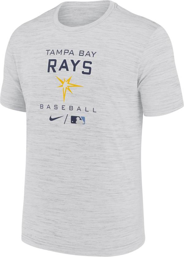 Nike Men's Tampa Bay Rays White Legend Velocity T-Shirt