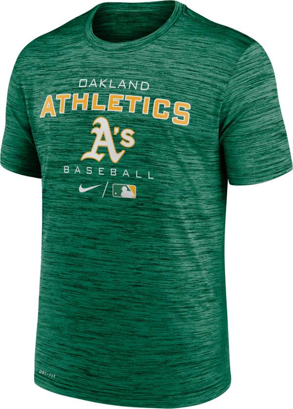 Nike Men's Oakland Athletics Green Legend Velocity T-Shirt