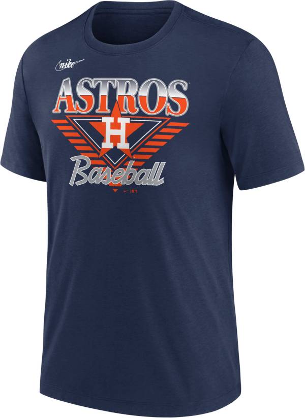 Nike Men's Houston Astros Navy Cooperstown Rewind T-Shirt