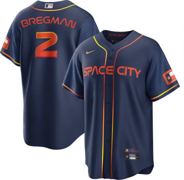 Nike Men's Houston Astros 2022 City Connect Alex Bregman #2 Cool Base Jersey product image