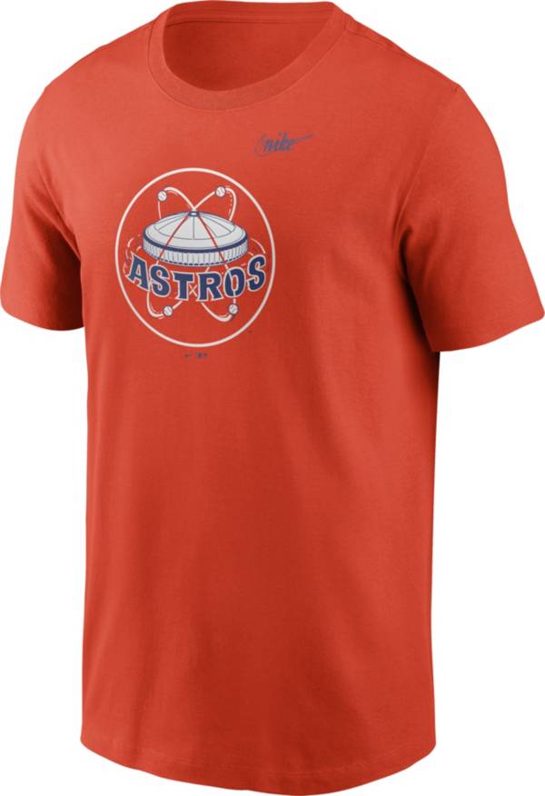 Nike Men's Houston Astros Orange Cooperstown Logo T-Shirt