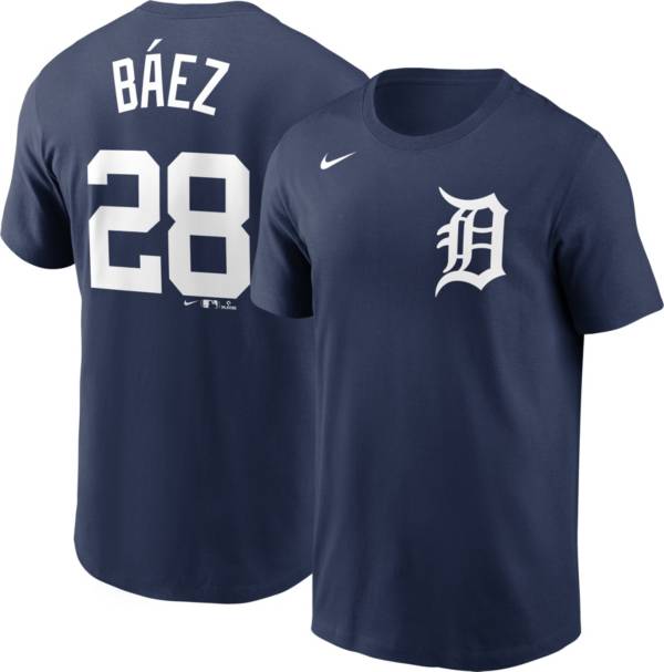 Nike Men's Detroit Tigers Javier Báez #28 Navy T-Shirt product image