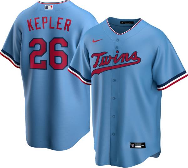 Nike Men's Replica Minnesota Twins Max Kepler #26 Cool Base Red Jersey product image