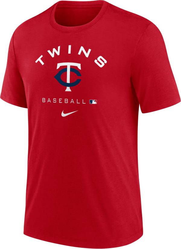 Nike Men's Minnesota Twins Red Early Work T-Shirt