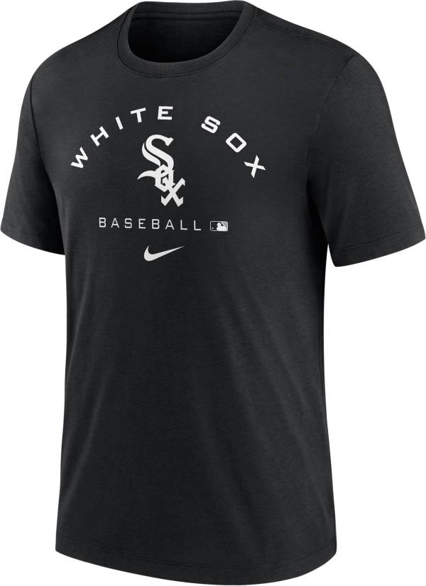 Nike Men's Chicago White Sox Black Early Work T-Shirt