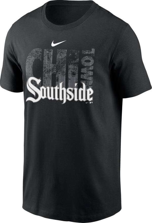 Nike Men's Chicago White Sox Black 2021 City Connect Graphic T-Shirt