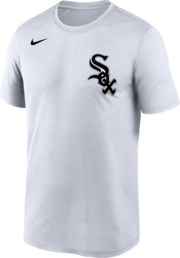 Nike Men's Chicago White Sox White Wordmark Legend T-Shirt