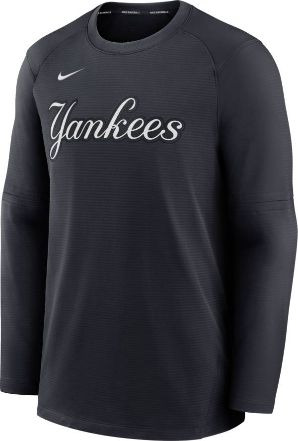 Nike Men's New York Yankees Blue Authentic Collection Game Long Sleeve T-Shirt