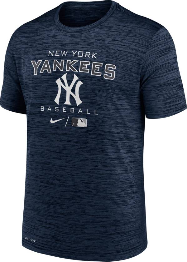 Nike Men's New York Yankees Blue Legend Velocity T-Shirt