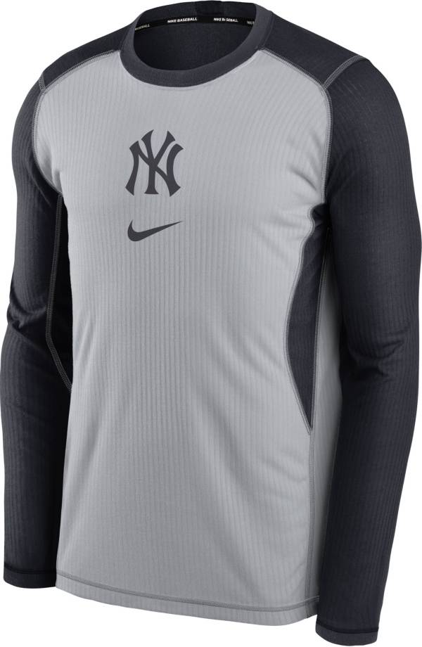 Nike Men's New York Yankees Black Authentic Collection Game Long Sleeve T-Shirt