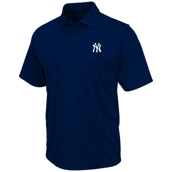 Nike Men's Big and Tall New York Yankees Navy Birdseye Polo product image