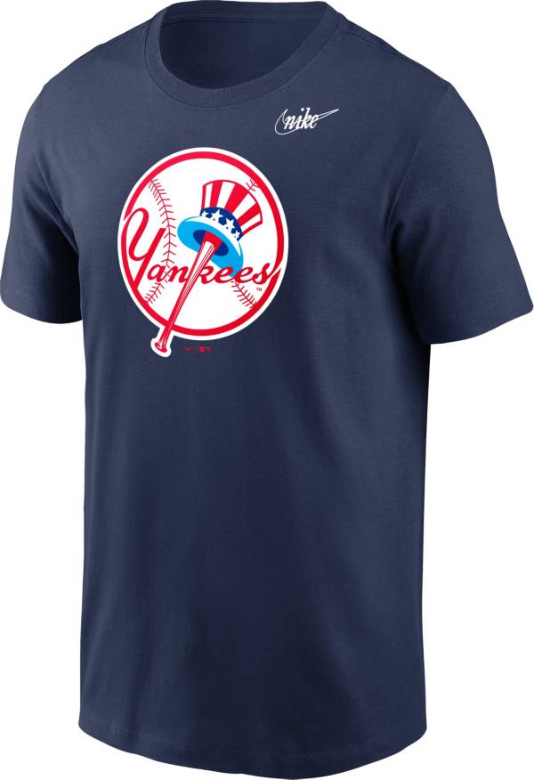 Nike Men's New York Yankees Navy Cooperstown Logo T-Shirt