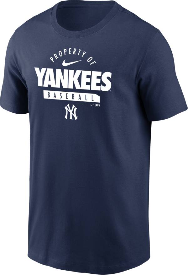 Nike Men's New York Yankees Navy Property Logo T-Shirt