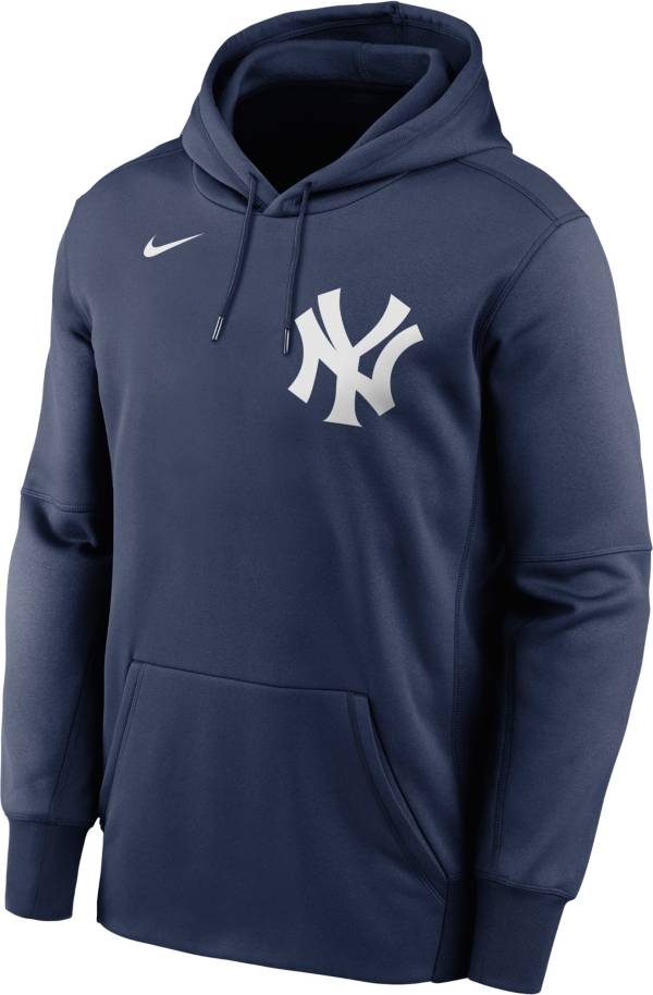 Nike Men's New York Yankees Navy Therma Fleece Hoodie product image