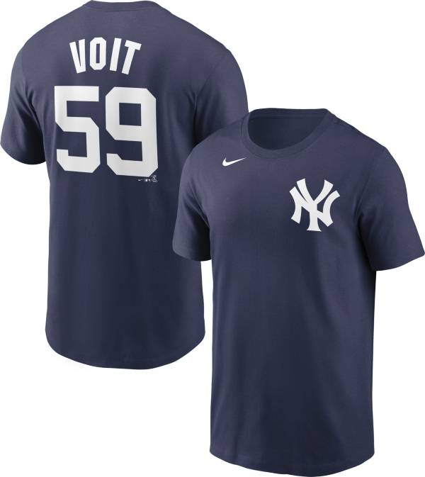 Nike Men's New York Yankees Luke Voit #59 Navy T-Shirt