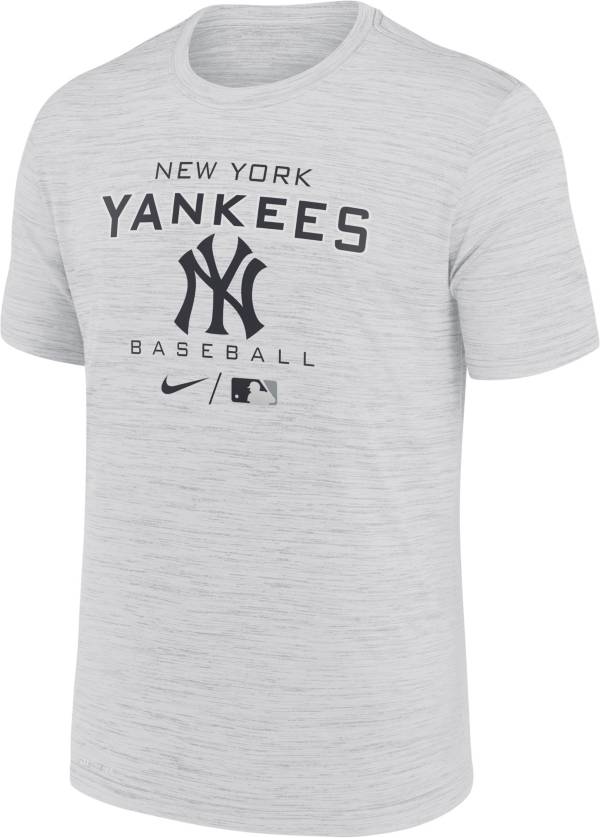 Nike Men's New York Yankees White Legend Velocity T-Shirt