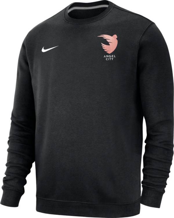 Nike Angel City FC Club Black Crew Neck Sweatshirt