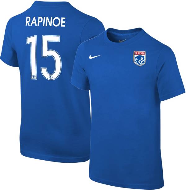 Nike OL Reign Megan Rapinoe #15 Royal T-Shirt