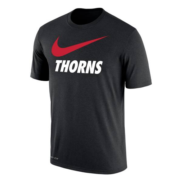 Nike Portland Thorns Swoosh Black T-Shirt