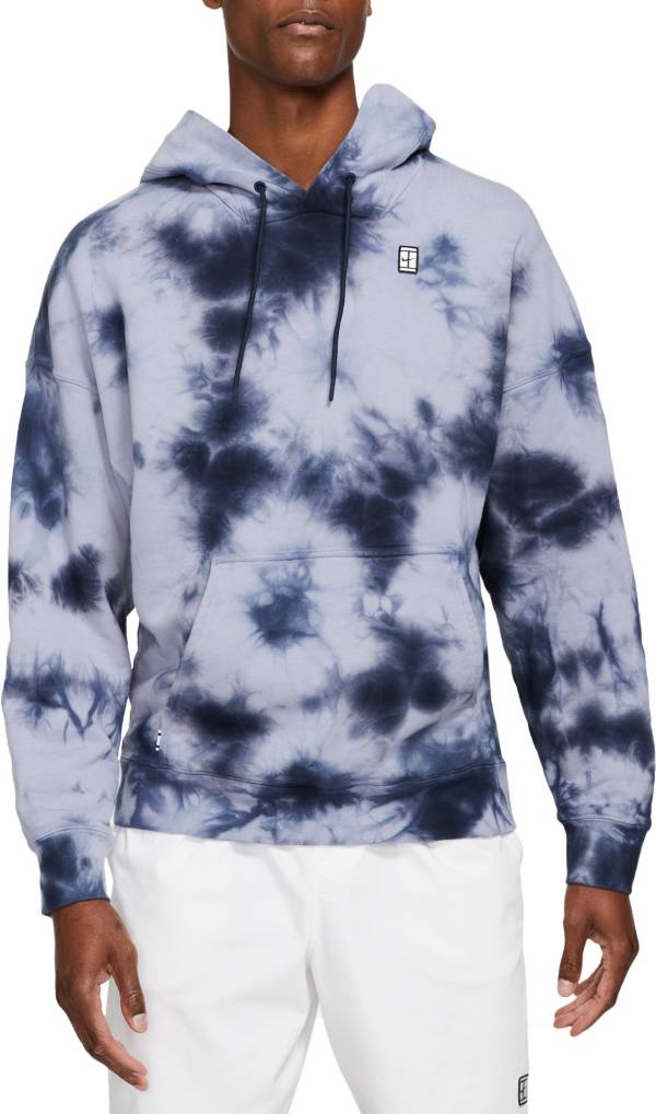 NikeCourt Men's Heritage Fleece Tie-Dye Tennis Hoodie