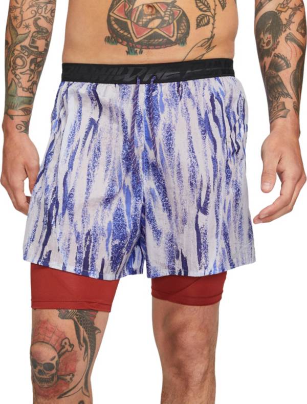 Nike Men's Flex Stride Wild Run 2-In-1 5” Running Shorts