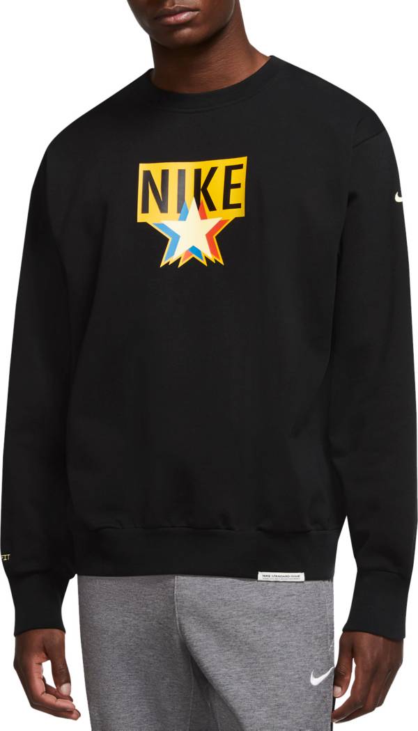 Nike Men's Standard Issue Graphic Basketball Crewneck Sweatshirt