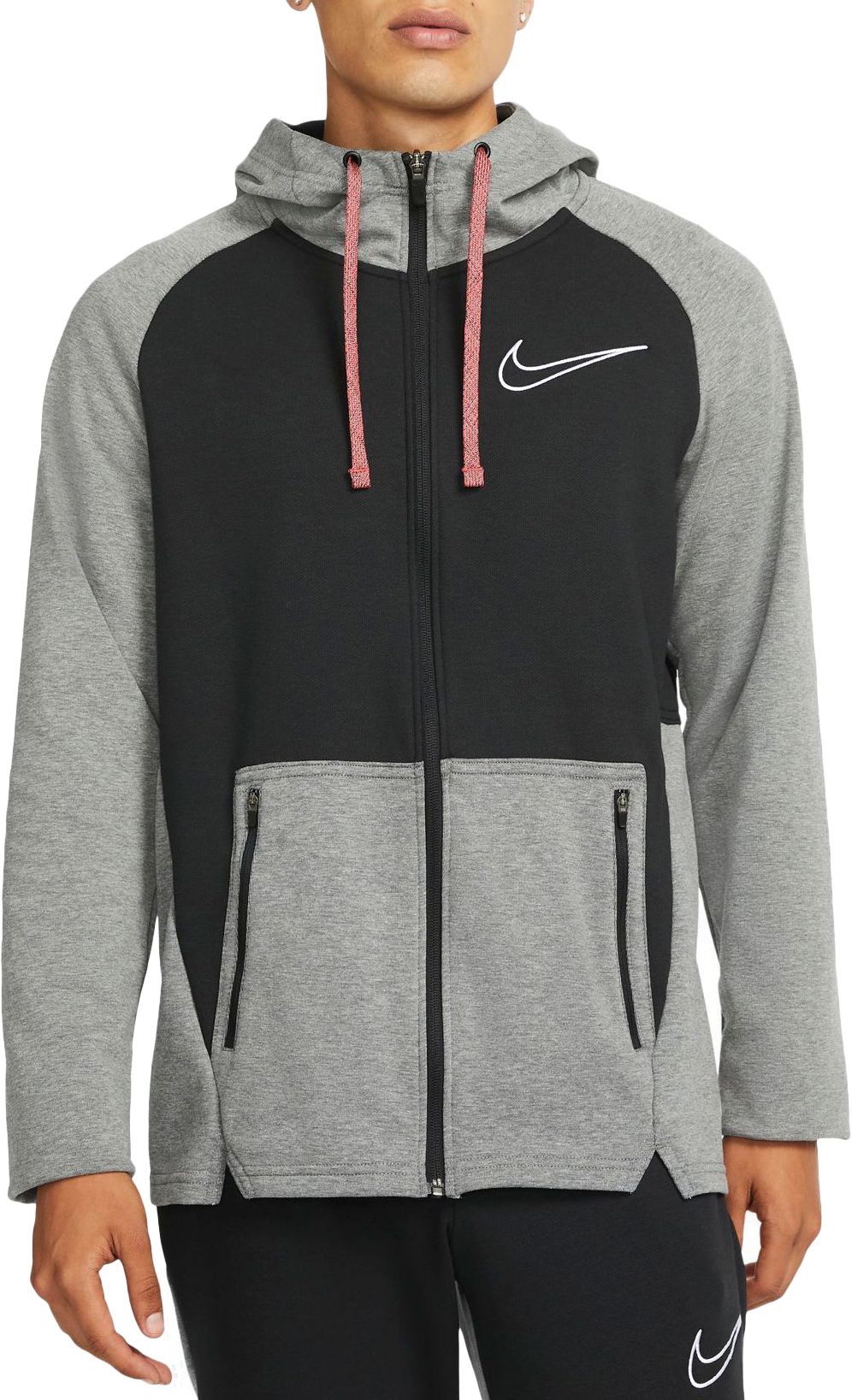 nike men's therma graphic training hoodie