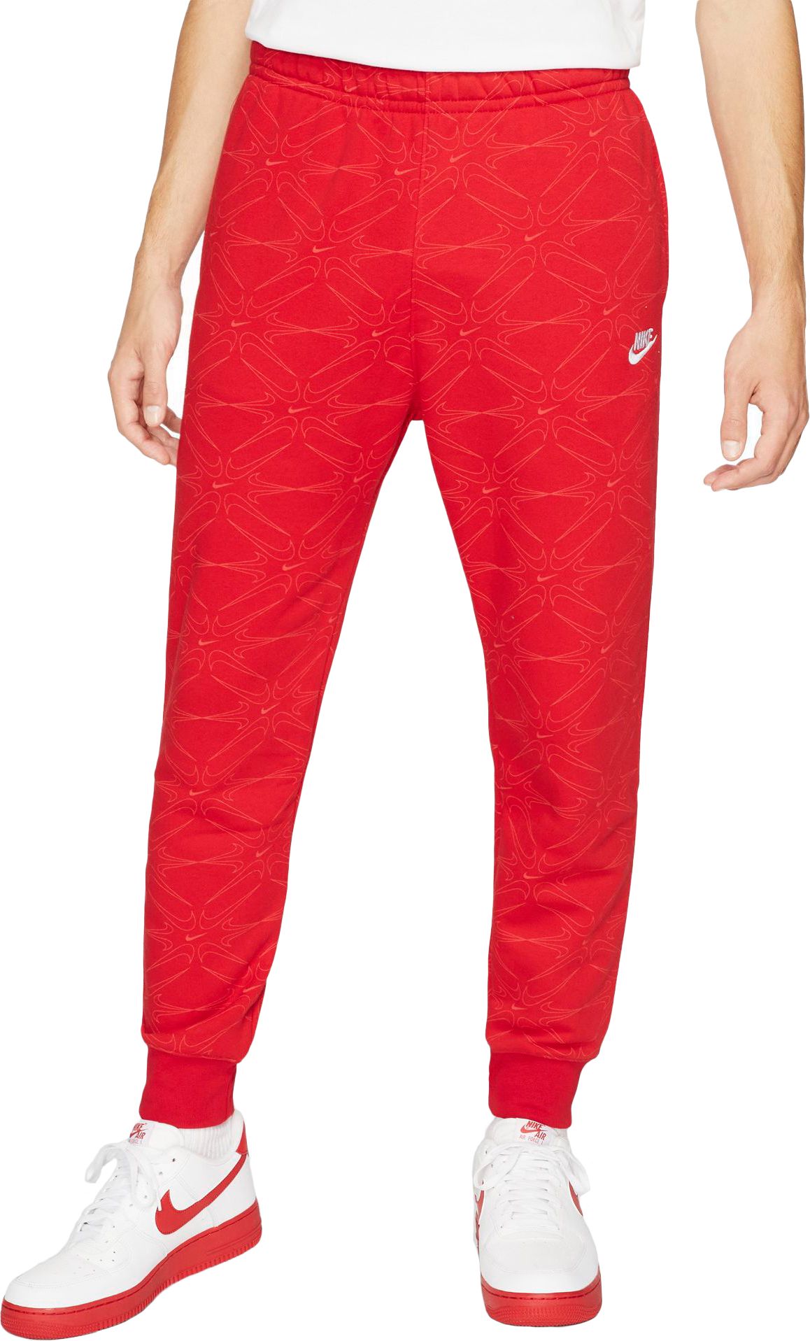 nike sportswear all over print track pants