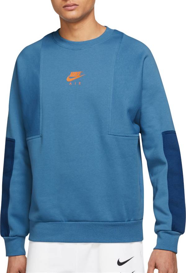 Nike Men's Air Brushed-Back Fleece Crewneck Sweatshirt product image